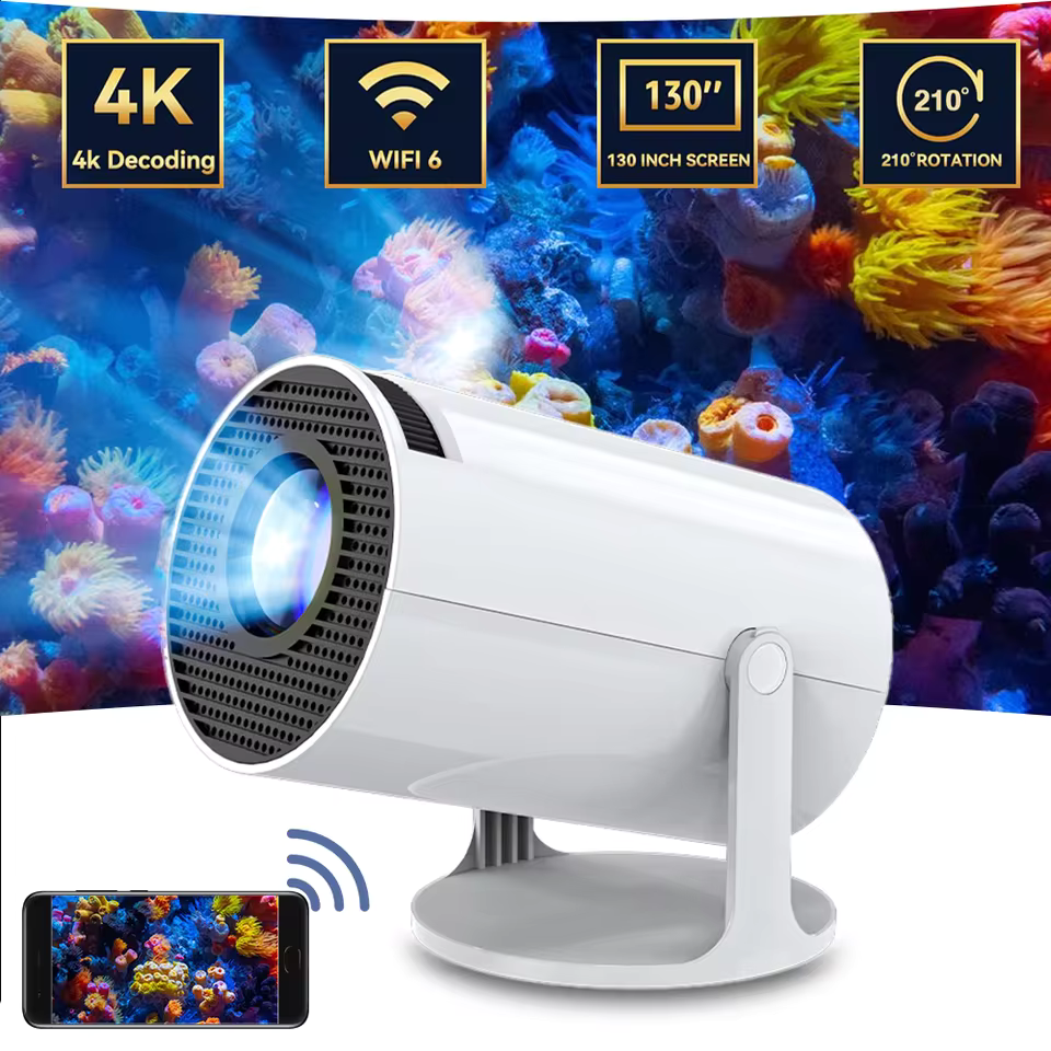 Portable Wireless Projector 4k
